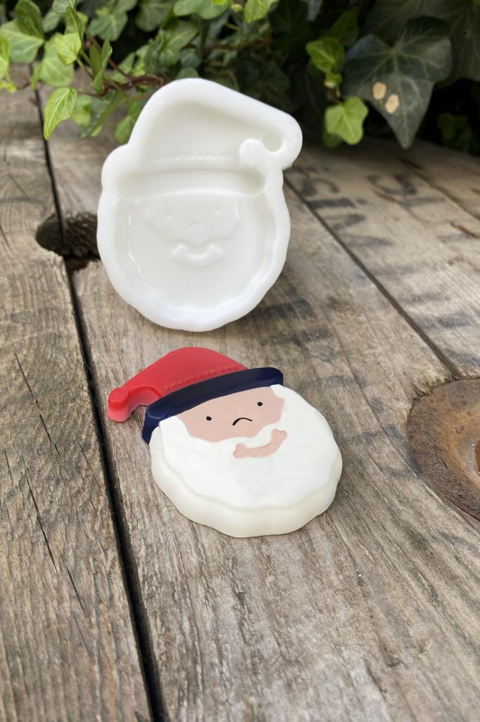 Noel Baba Silikon Mum Kalıbı