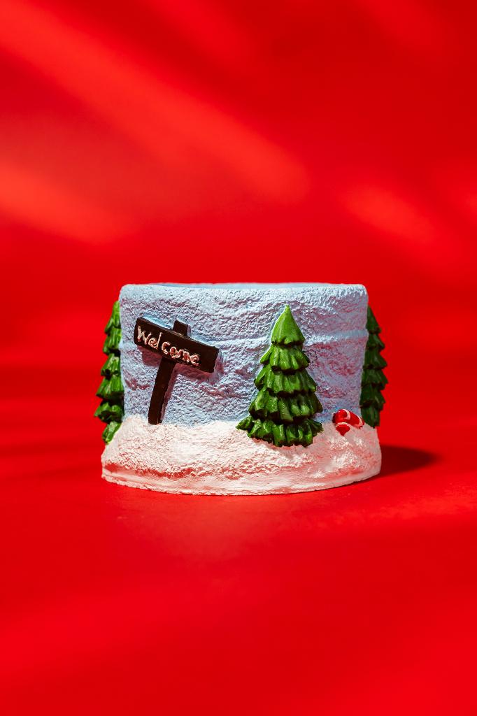 Noel Cup Silikon Kap Kalıbı
