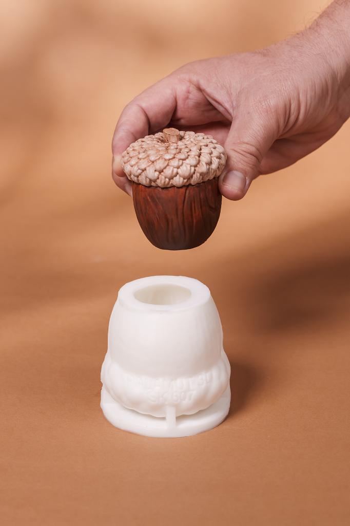 Palamut 3D Silikon Mum Kalıbı