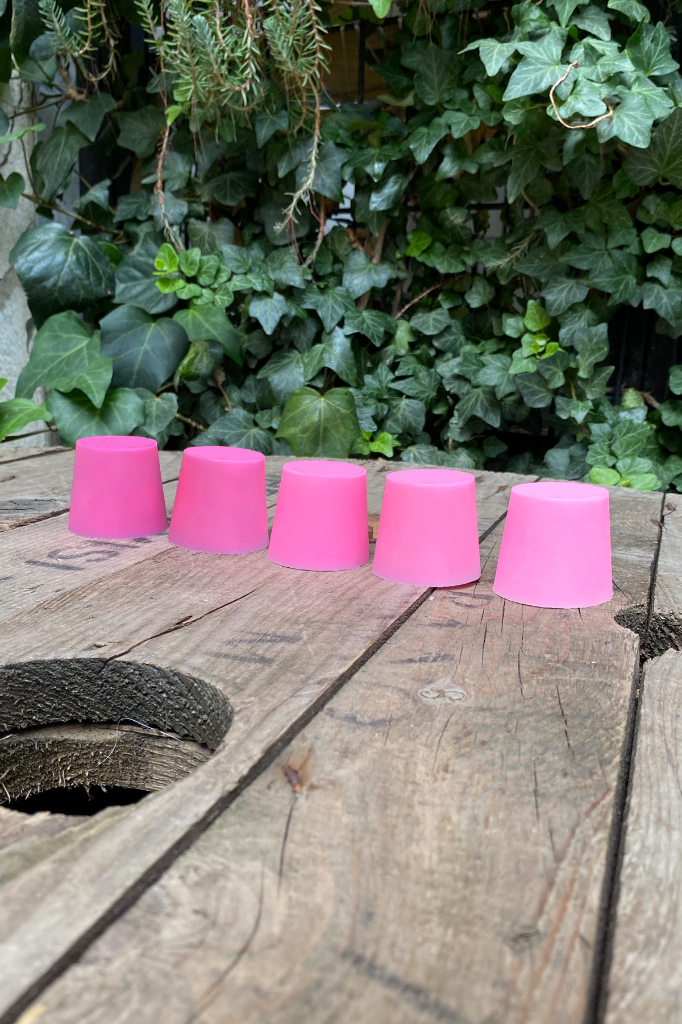 Pembe Granül Mum Boyası 500gr