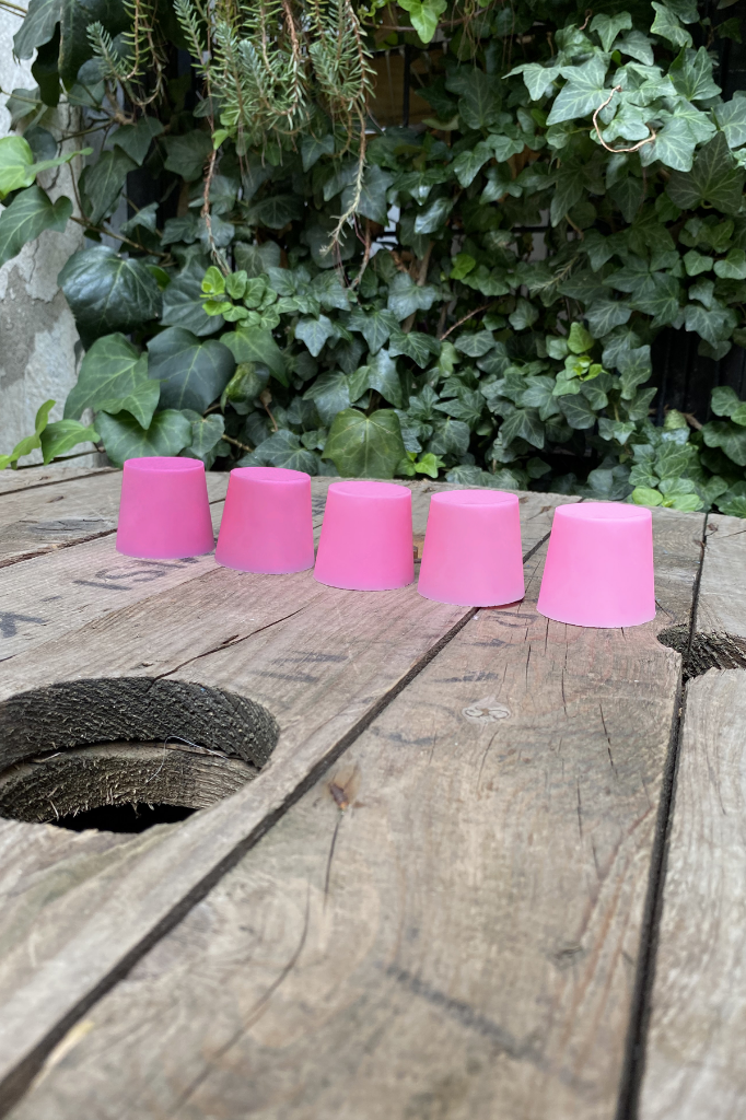 Pembe Granül Mum Boyası 50gr