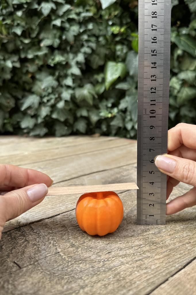 Pumpkin Kabak Küçük Silikon Mum Kalıbı