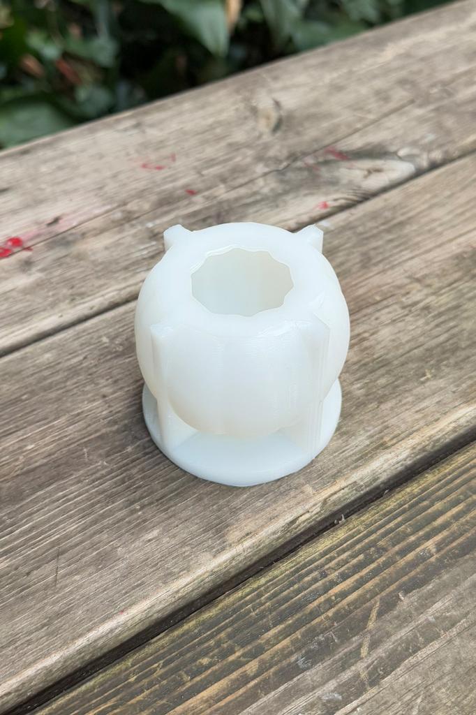 Pumpkin Kabak Orta Silikon Mum Kalıbı