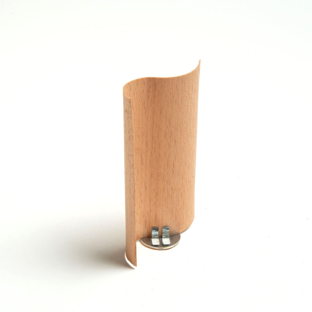 S Model Ahşap Mum Fitili ve Yapışkanlı Fitil Sehpası 30 Adet ( 40mm x 100mm x 0.5mm )