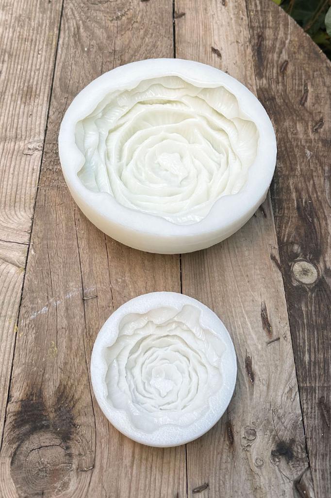 Şakayık İkili Set Silikon Mum Kalıpları