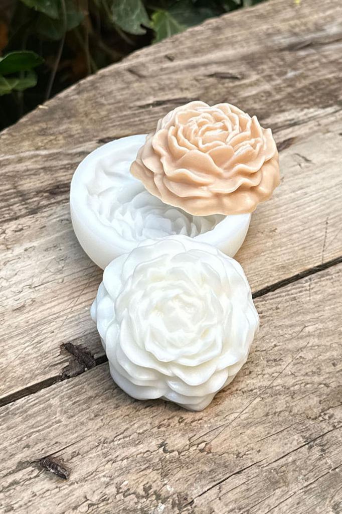 Şakayık Mini Silikon Mum Kalıbı