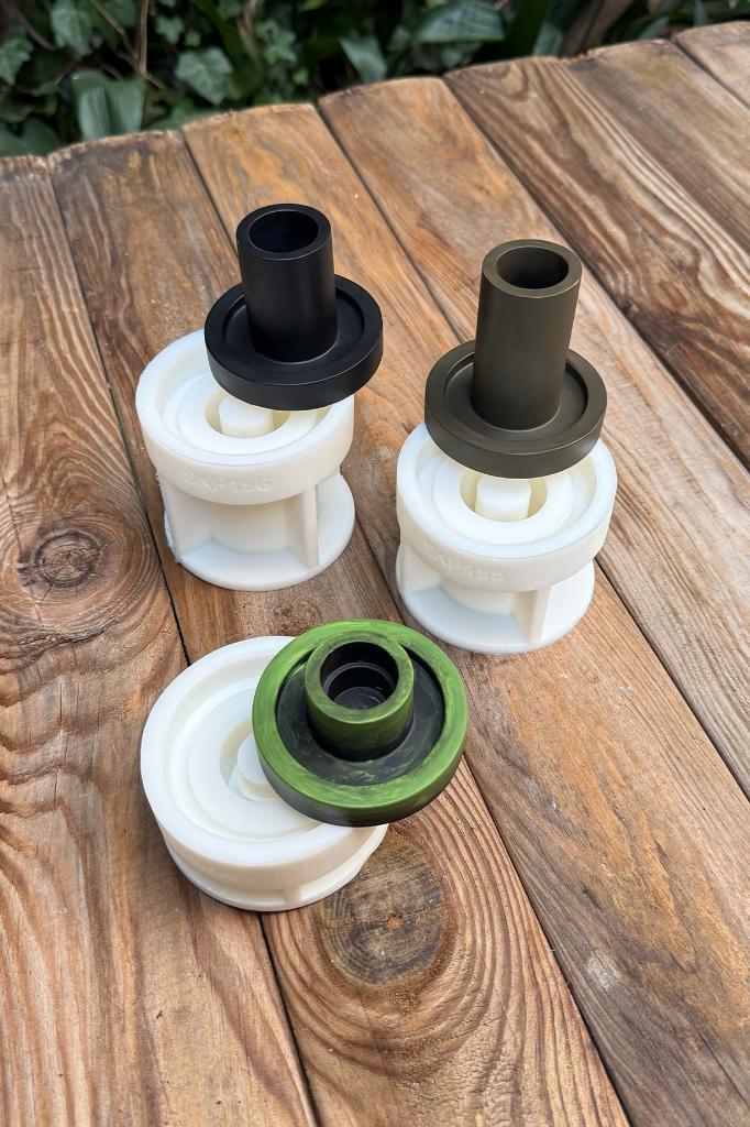 Kerzenuntersatz Dreierset Silikon-Untersetzerformen