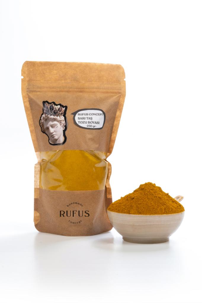 Sarı Taş Tozu Boyası ( 250 gr )