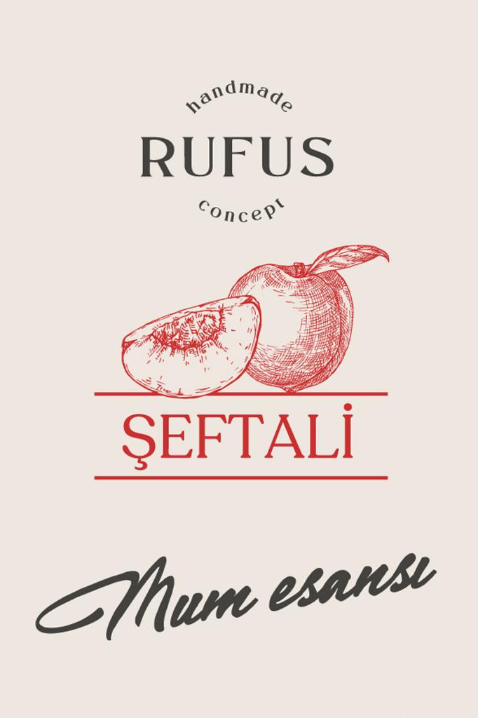 Şeftali Mum Esansı 500ml