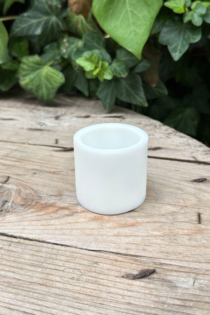 Silindir 3D Ø:4 H:4 cm Silikon Mum Kalıbı