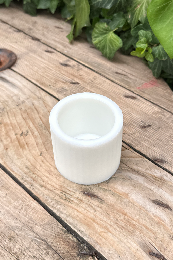 Silindir 3D Ø:6 H:6 cm Silikon Mum Kalıbı