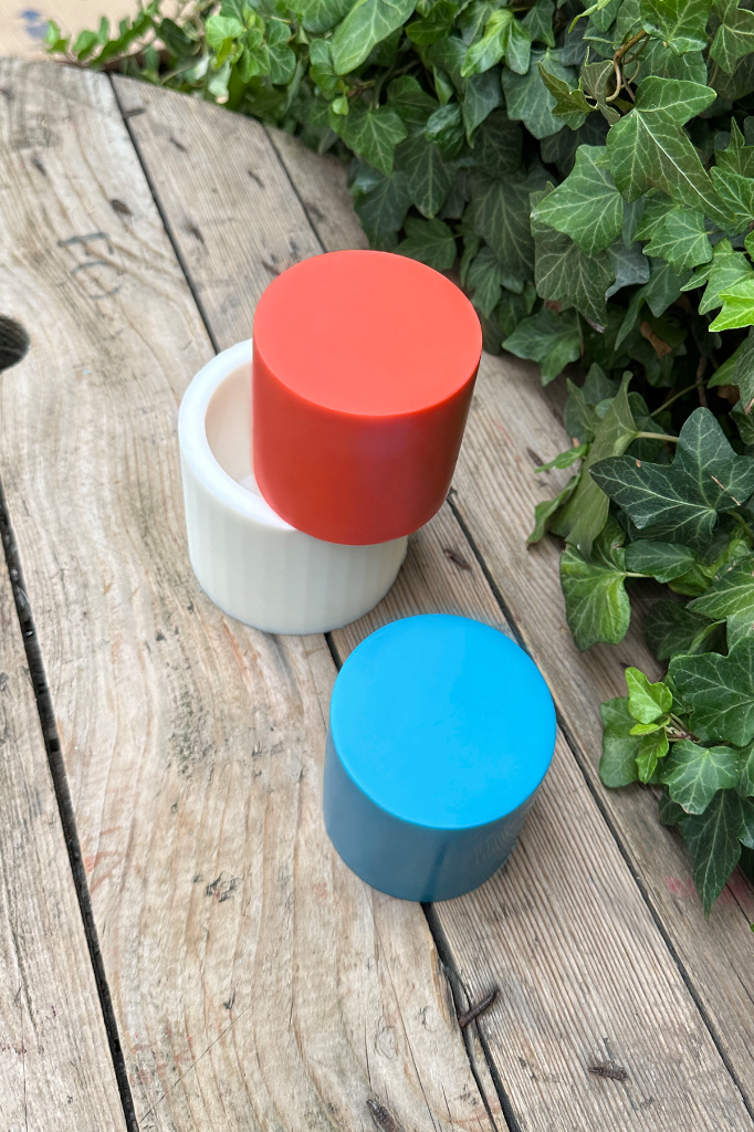 Silindir 3D Ø:8 H:8 cm Silikon Mum Kalıbı