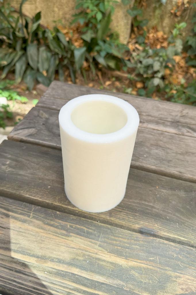 Silindir Ø:7,5 X H:14 cm Silikon Mum Kalıbı