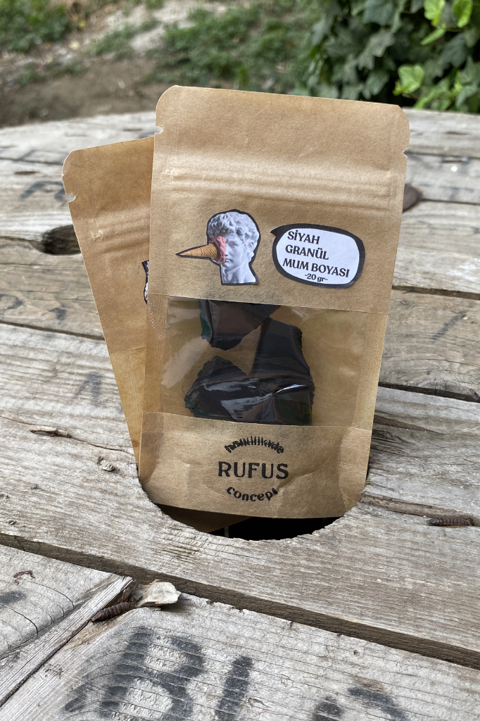 Siyah Granül Mum Boyası 20gr