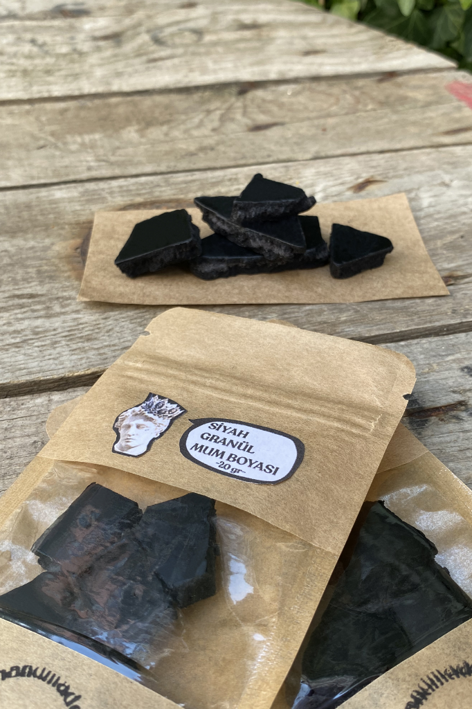 Siyah Granül Mum Boyası 20gr