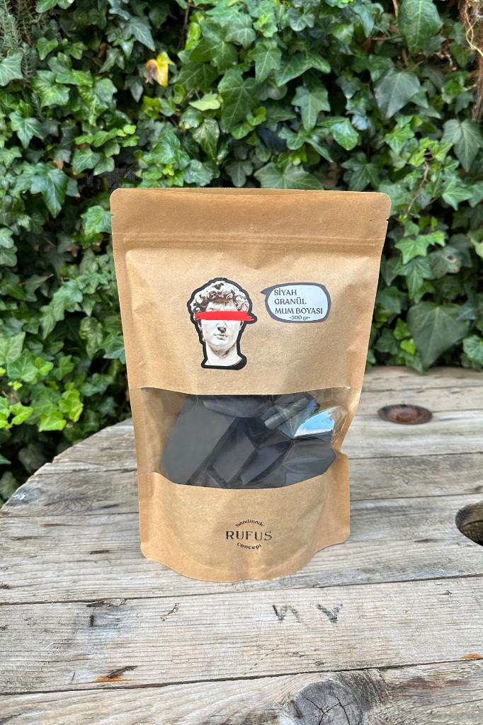 Siyah Granül Mum Boyası 500gr