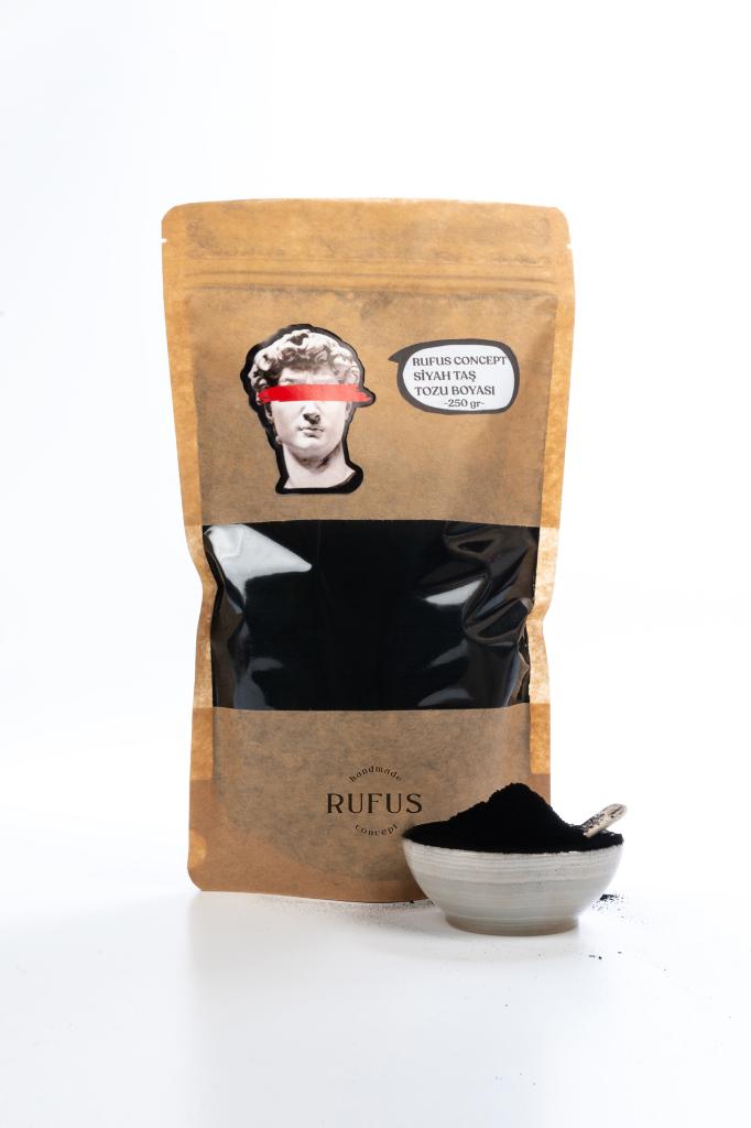 Siyah Taş Tozu Boyası ( 250 gr )