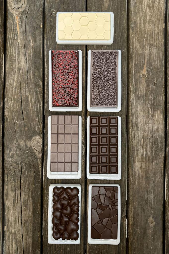 Tablet Schokolade Yedili Silikon-Kerzenformenset