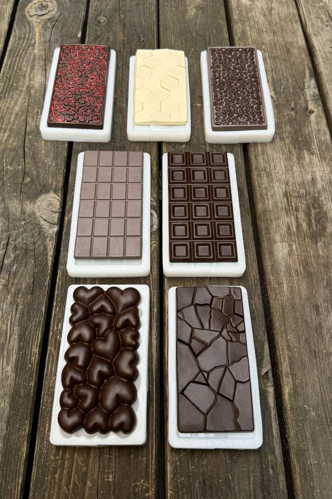 Tablet Schokolade Yedili Silikon-Kerzenformenset