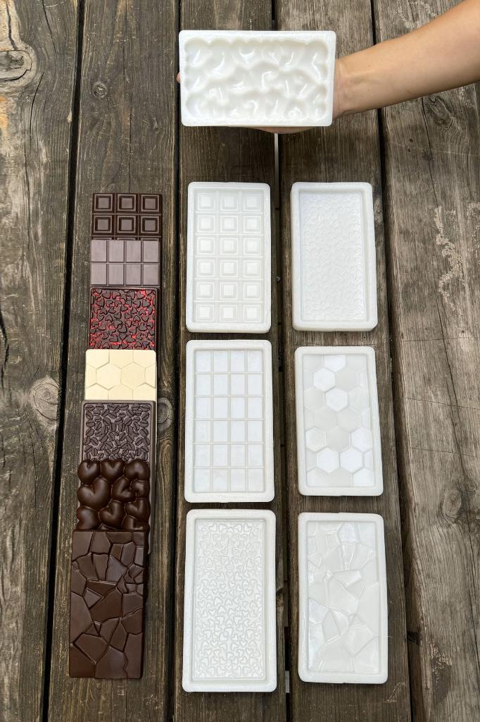 Tablet Schokolade Yedili Silikon-Kerzenformenset