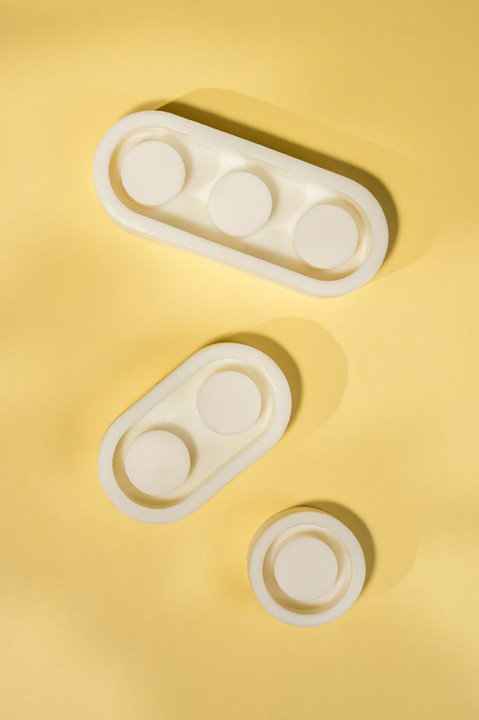 Tealight Mumluk Silicone Mold Seti (3 pcs)