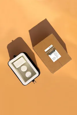 Banyo Organizer Üç Gözlü Silikon Kap Kalıbı