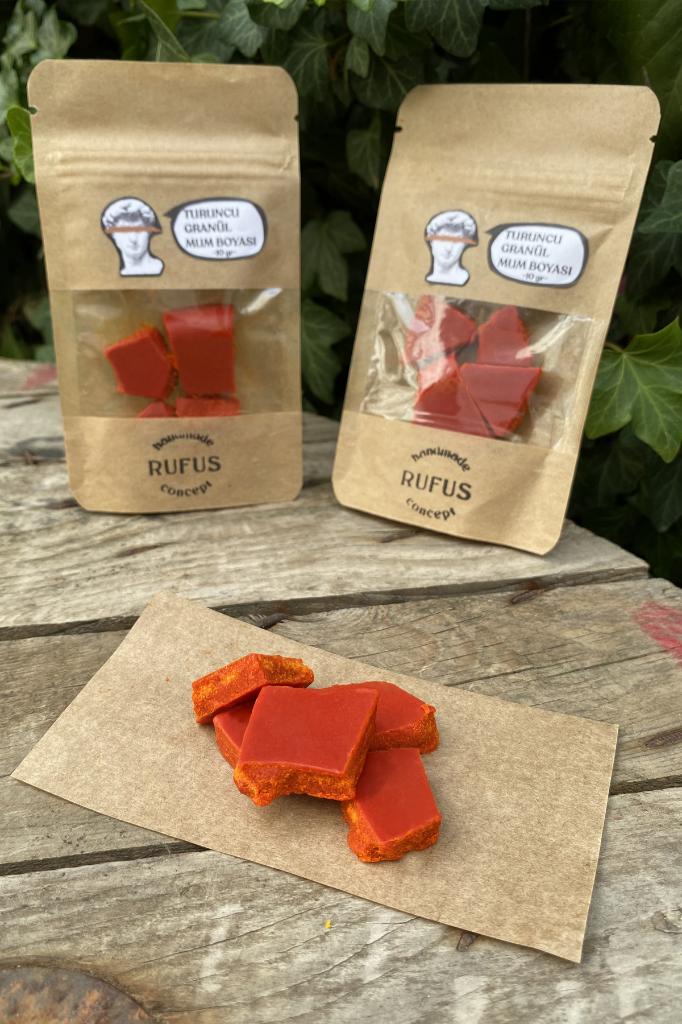 Orange Granular Candle Dye 10gr