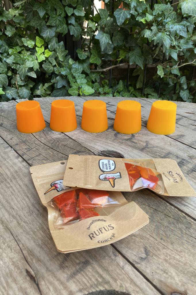 Turuncu Granül Mum Boyası 20gr