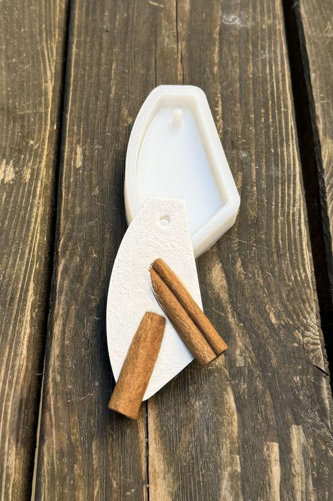 Yarım Yay Koku Tableti Silikon Mum Kalıbı