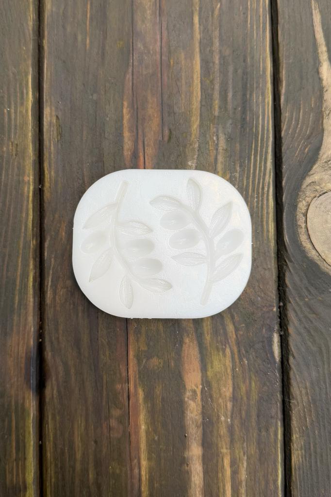 Zeytin Dalı İkili Silikon Mum Kalıbı